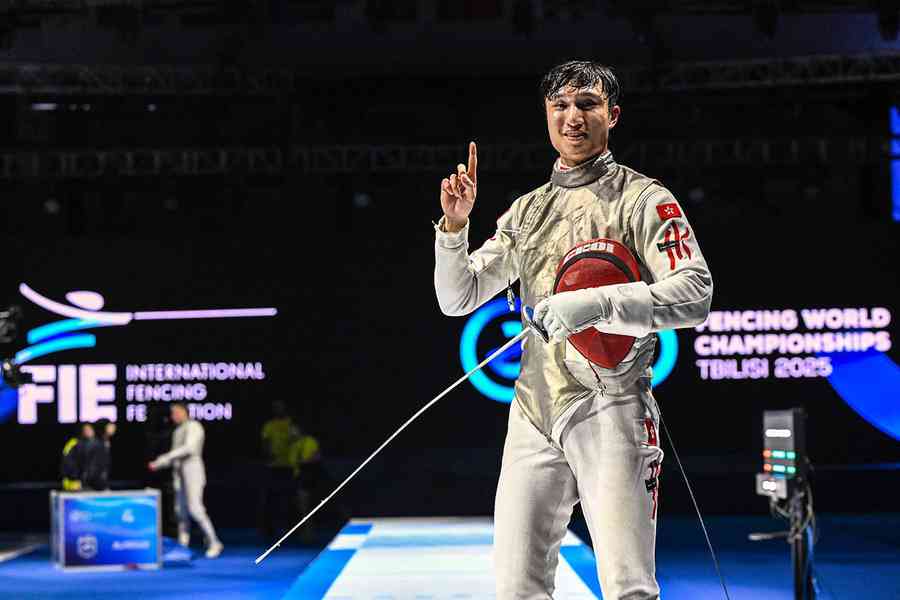 蔡俊彥劍擊世錦賽封王 成港隊首位世界冠軍（更新）