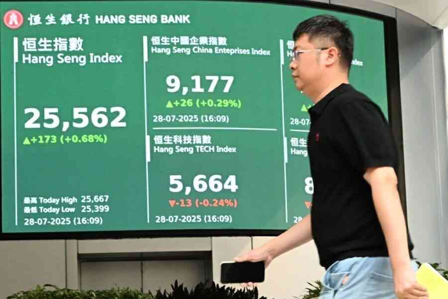 恒指升173點 華潤飲料盈警後暴跌逾13%