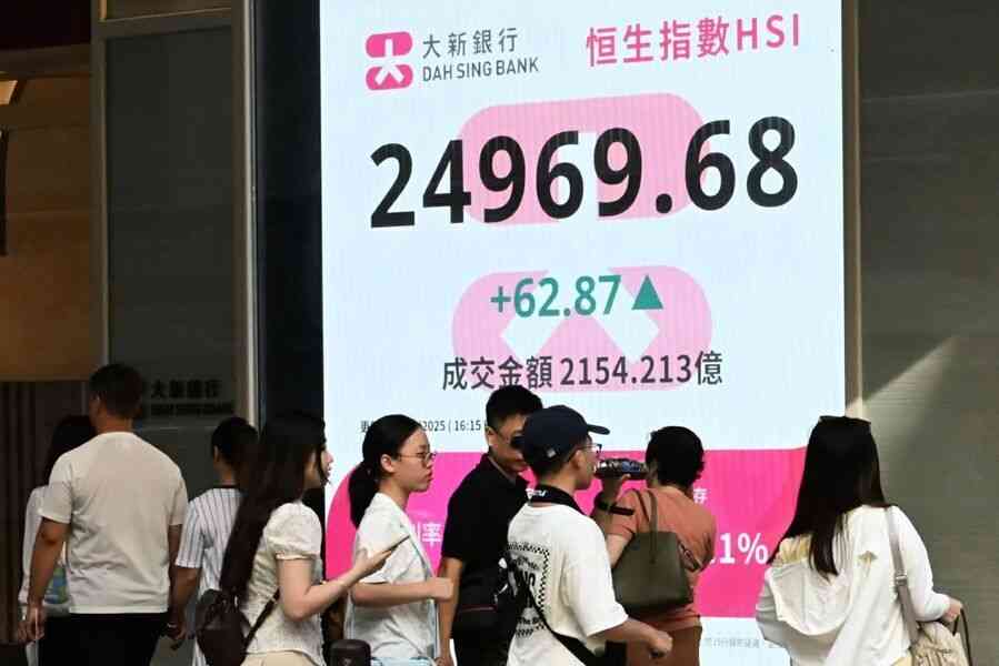 恒指升62點 快手急跌逾9%、利郎績後插4.4%
