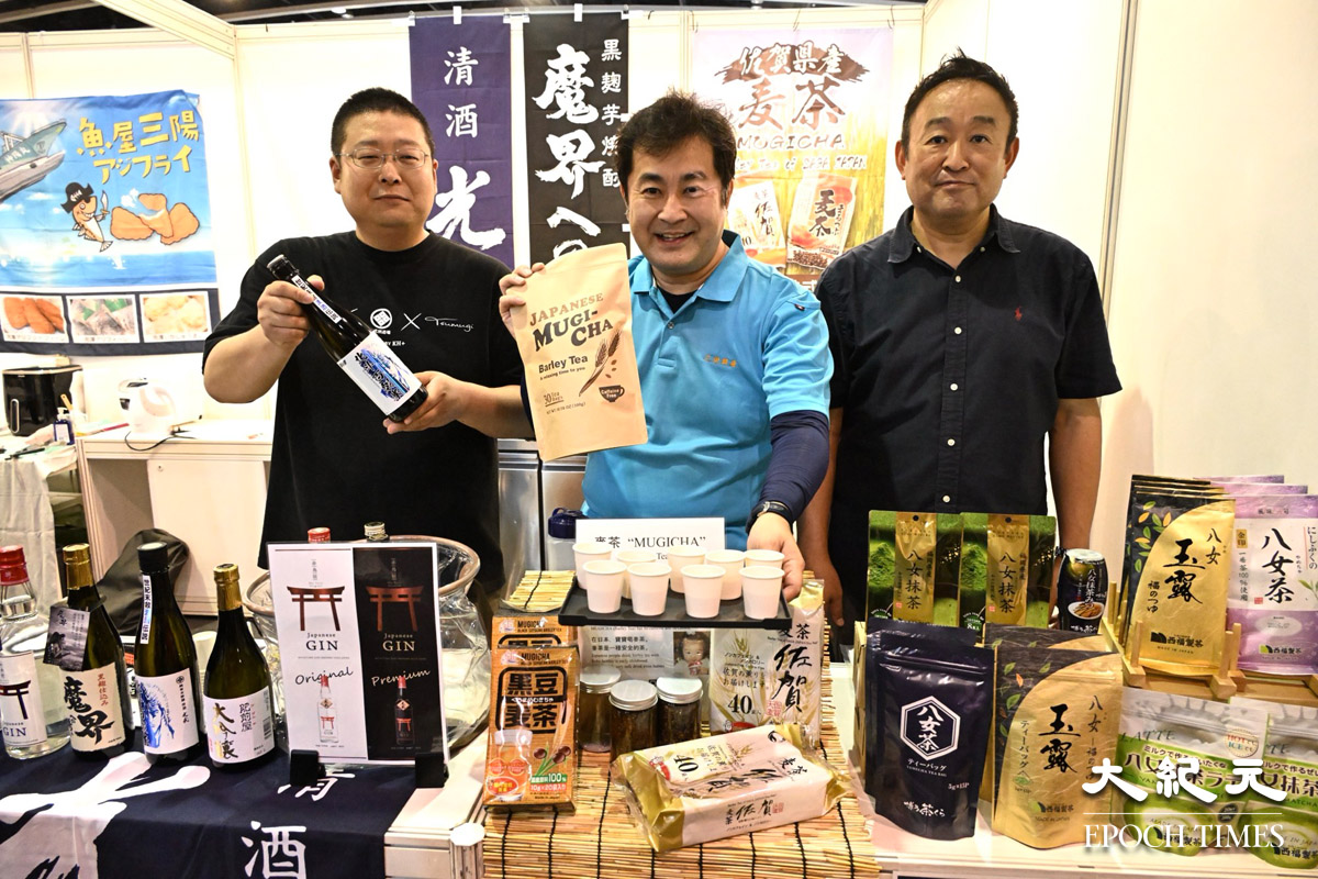 5個展覽吸引約1,890個展商。（吳銳略／大紀元）