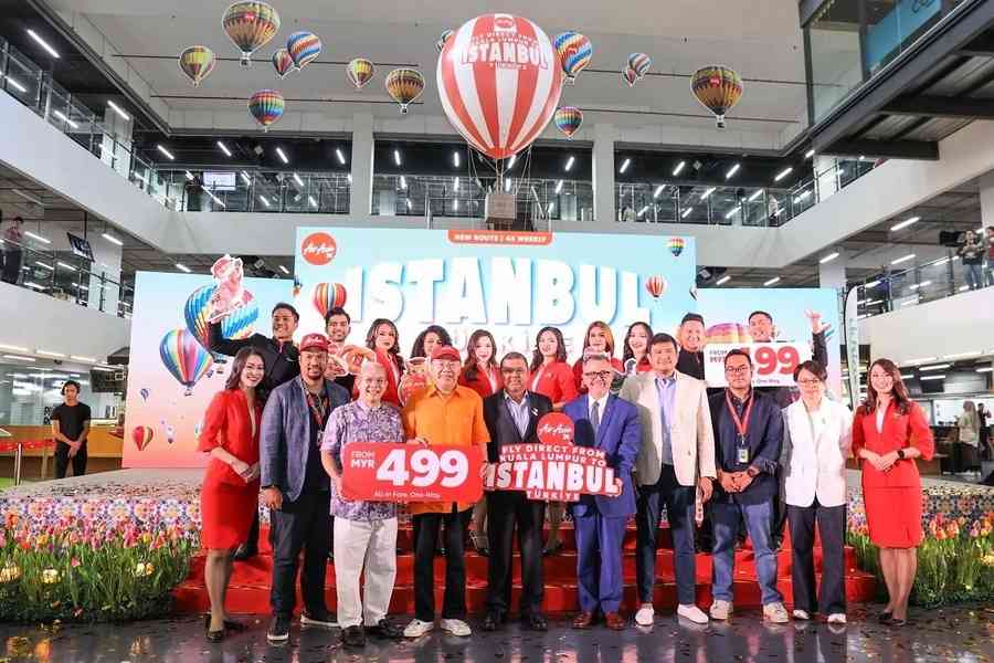 AirAsia X開通伊斯坦堡航線 港澳旅客可經吉隆坡無縫中轉