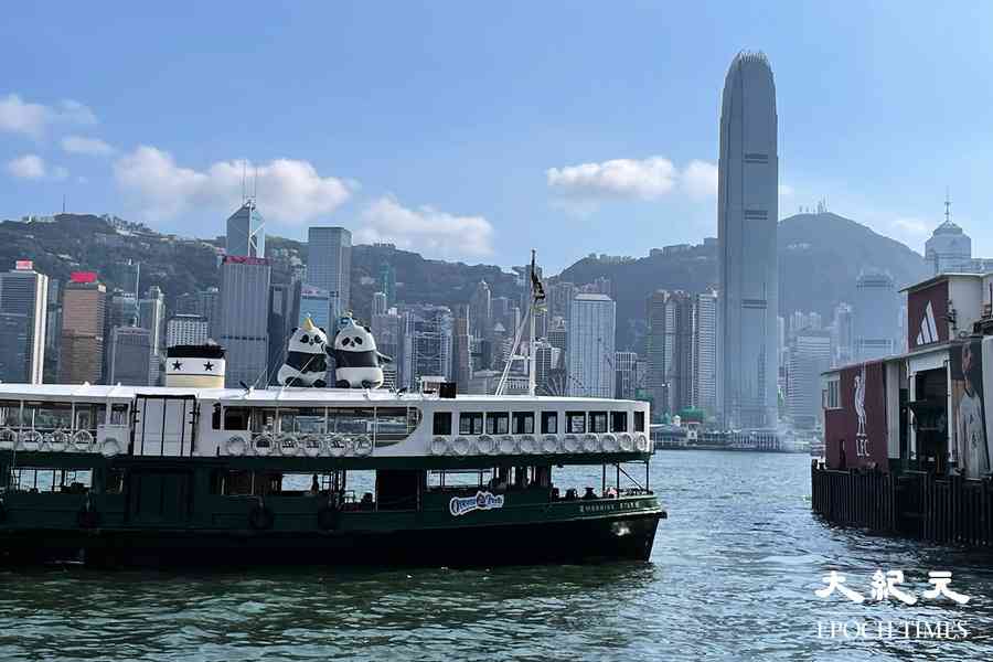 大熊貓主題小輪穿梭維港 慶加加、得得一歲生日
