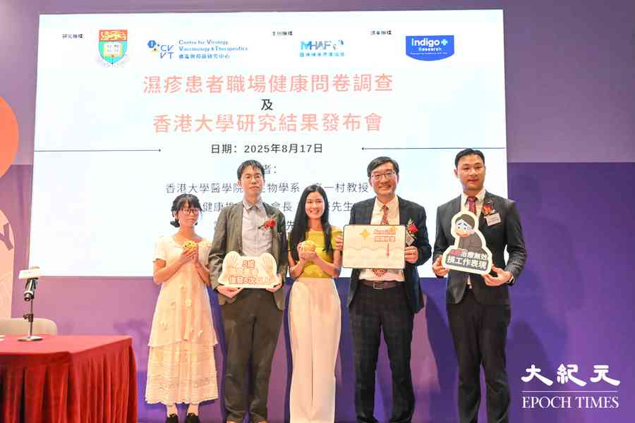 逾兩成濕疹患者曾被迫停工 港大研軟膚助減低患者發炎及感染機會
