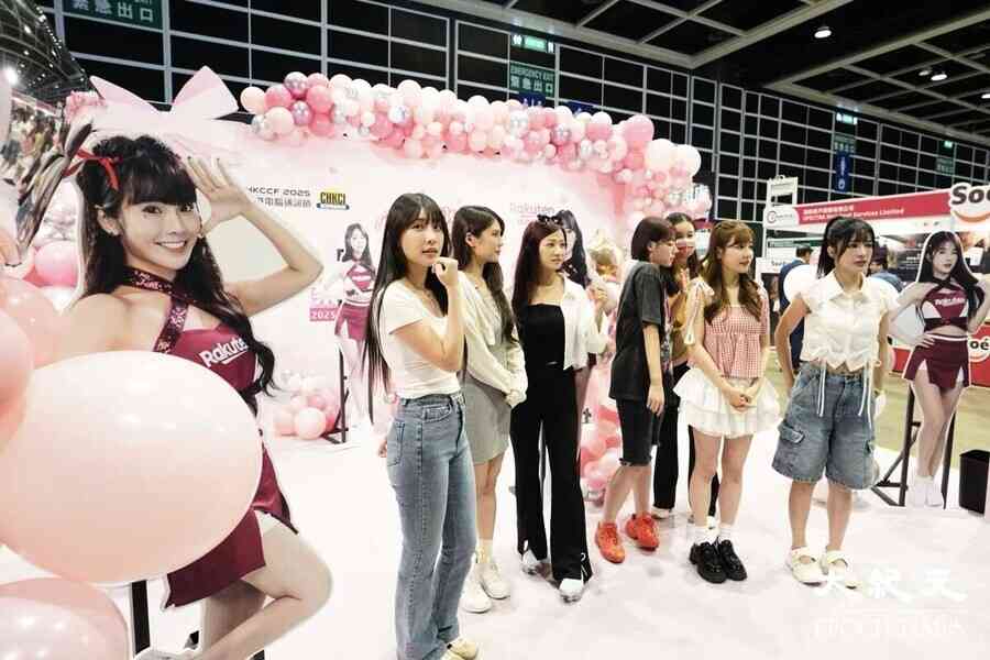 電腦通訊節2025明開幕 樂天女孩現身
