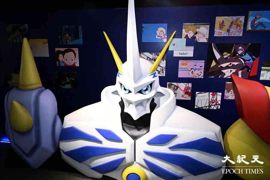 港數碼暴龍25周年紀念展 巨型奧米加獸現身 