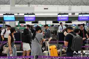香港國際機場5月份客運量按年升10%至534萬人次