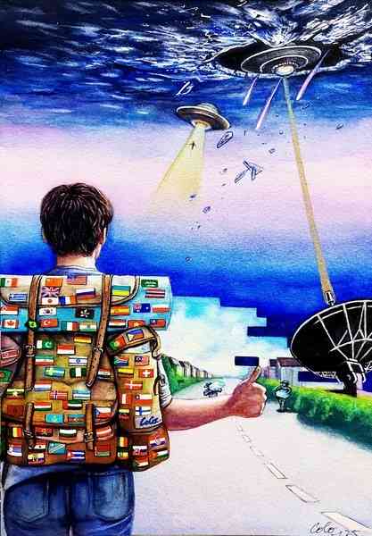 【畫作投稿】他們能載我們一程嗎？ 2025