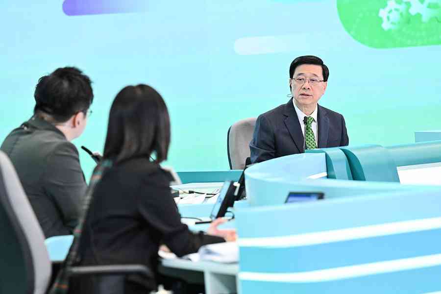 施政報告｜今年無派消費券 李家超：需300億相當於一個體育園