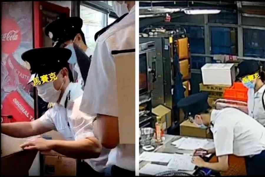 中秋臨近膳心小館產房及門市遭食環巡查 傳如一同遭查