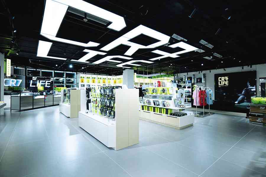 全球首家CR7 LIFE官方店銅鑼灣時代廣場開幕