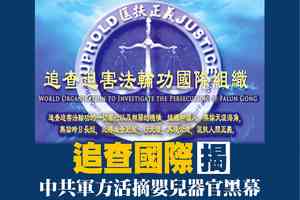 【A1頭條】追查國際揭中共軍方活摘嬰兒器官黑幕