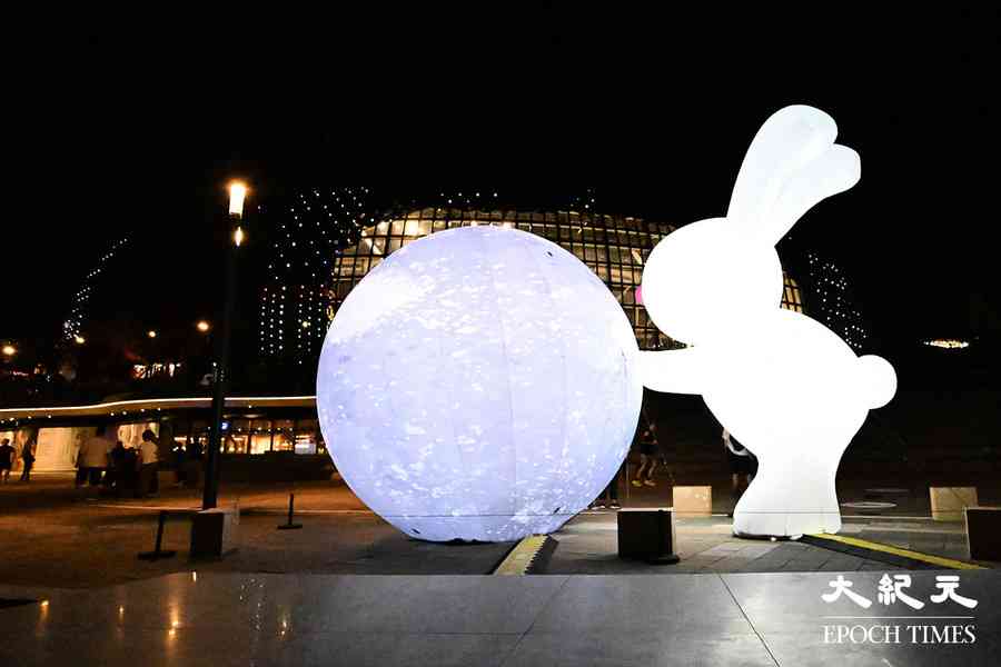 好去處｜5米高發光玉兔與夢幻圓月登陸啟德體育園