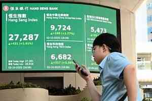 恒指抽升431點 比亞迪銷量下跌、歌禮製藥回購