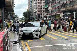 佐敦5車相撞多人受傷送院 一司機涉藏毒等被