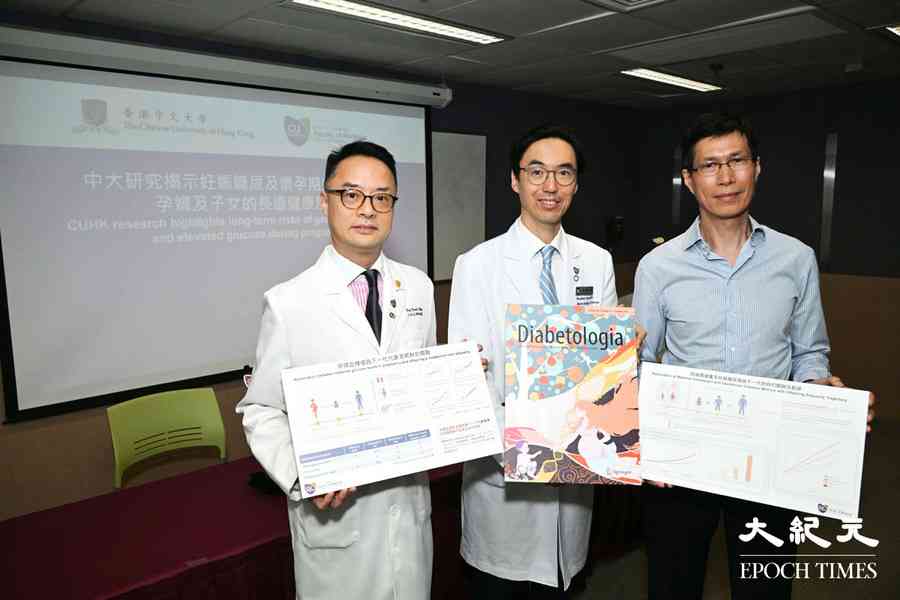 中大醫學院研究揭妊娠糖尿增子女肥胖風險