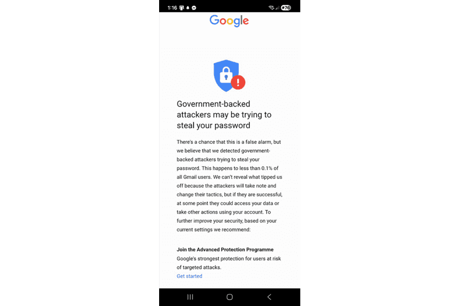 國家級黑客圖入侵多名遭通緝流亡港人Google帳戶
