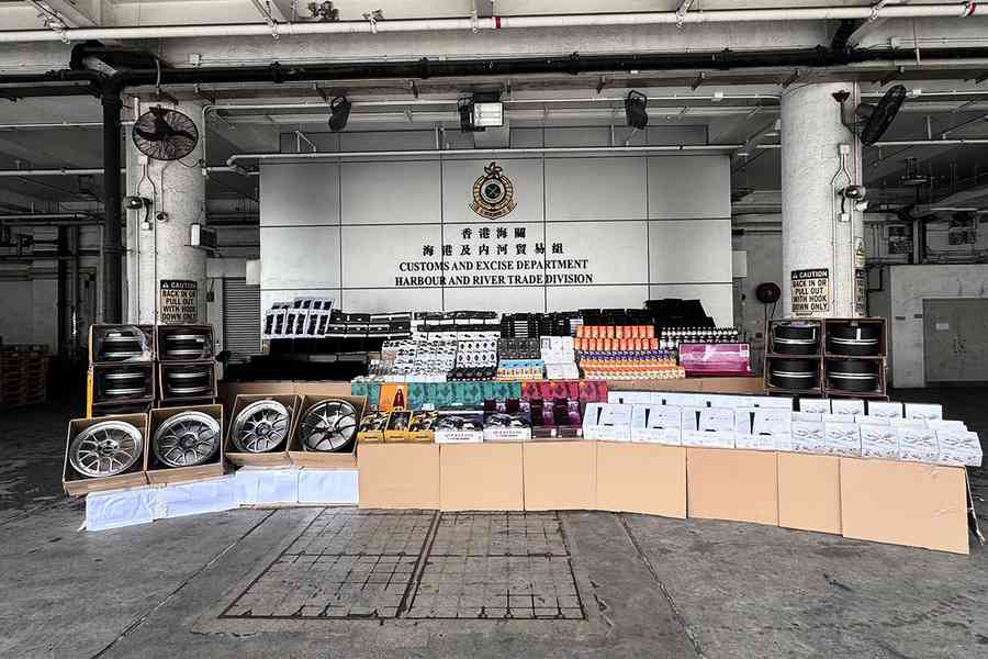 海關偵破兩宗海運走私案 涉案貨品總值1.7億港元