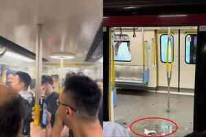 南港島綫乘客手提風扇電池起火 兩人傷