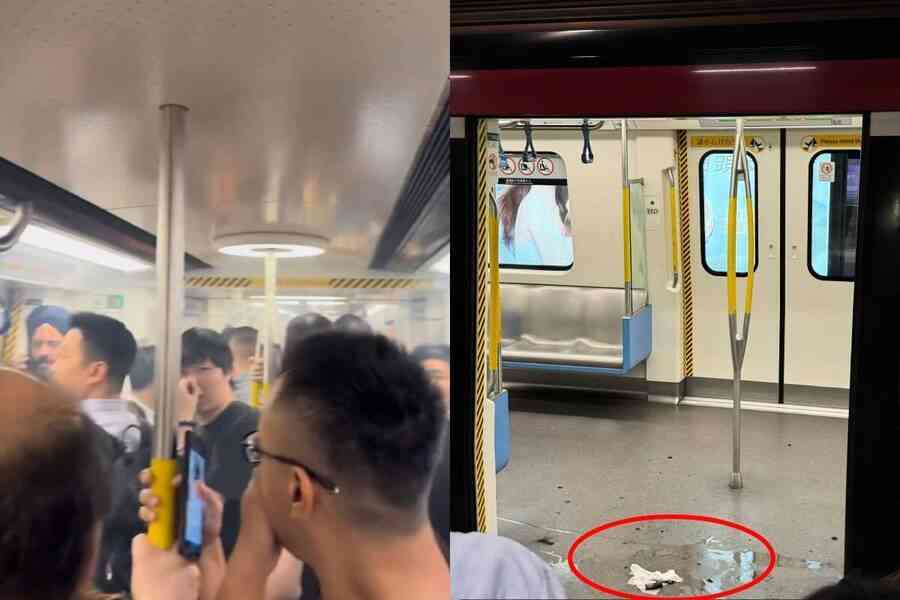 南港島綫乘客手提風扇電池起火 兩人傷