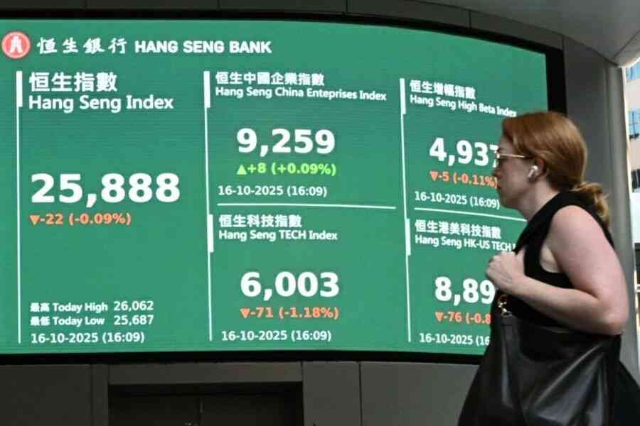 恒指跌22點 蔚來傳遭指控收入虛增、股價插9%