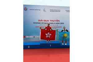 港隊賽艇亞錦賽大豐收 奪3金1銀3銅