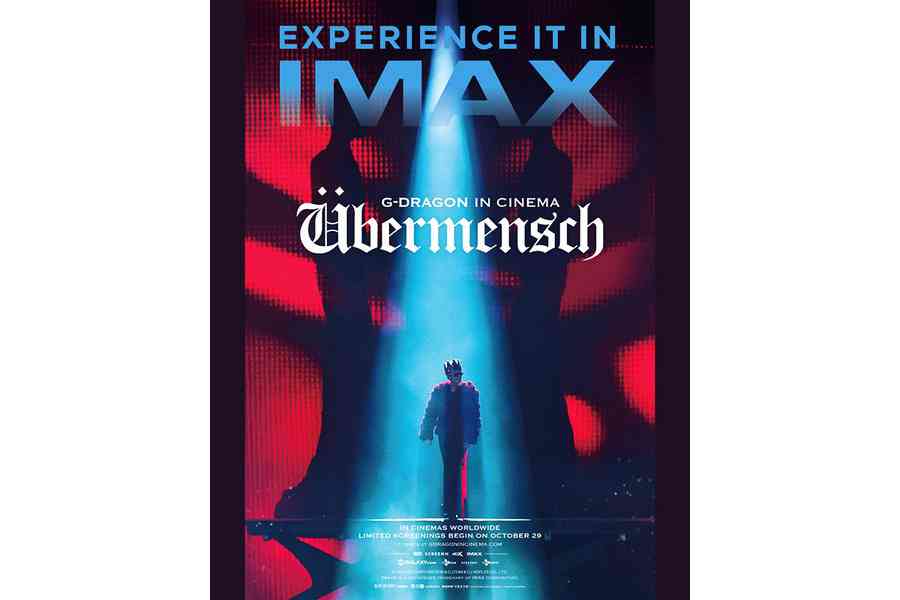 G-DRAGON IN CINEMA [Übermensch] 落實上映IMAX版本