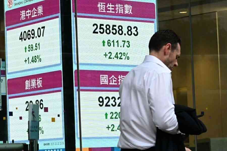 恒指抽高611點 滙豐調低賭股目標價、中金睇好周大福