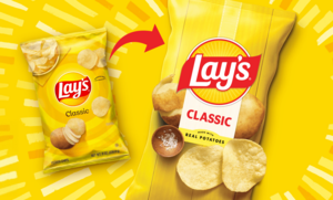 【每日品牌】百事公司推出Lay's近百年最大品牌包裝重塑