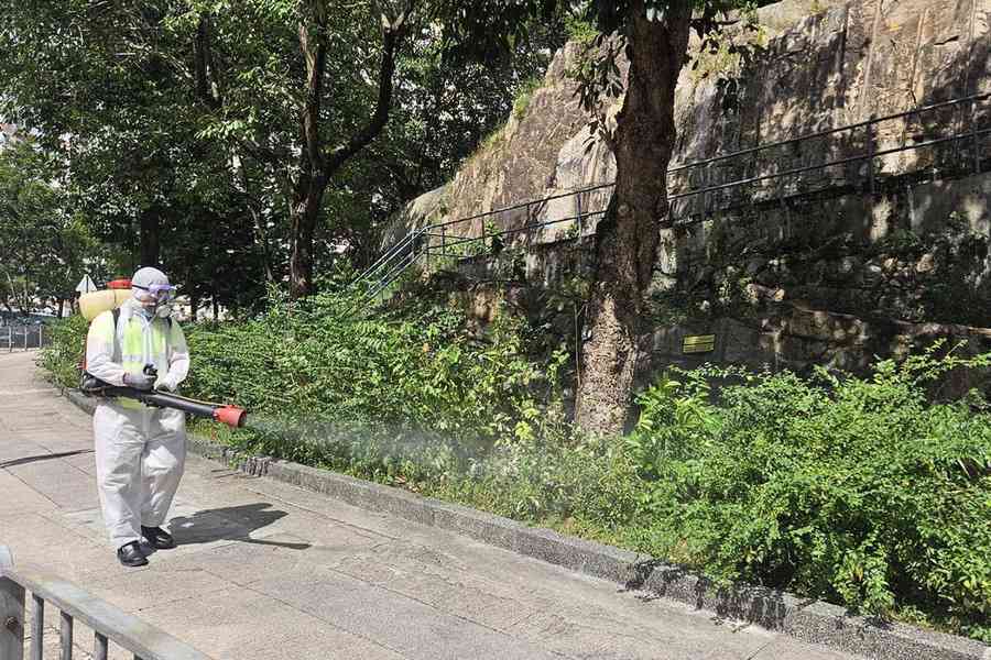 基孔肯雅熱｜食環署：滅蚊期間人流管制、貼告示 免市民接觸殺蟲劑