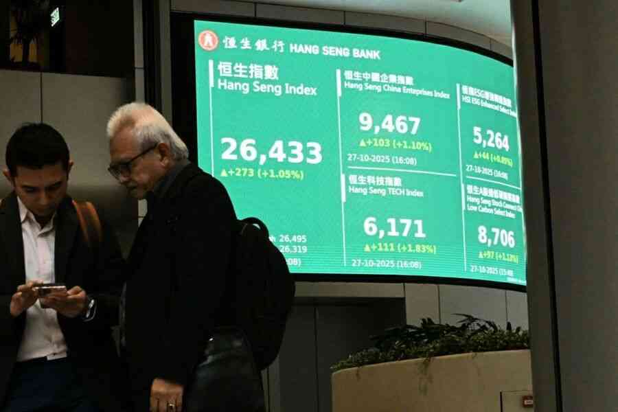 恒指升273點 美團融資30億美元、中金降小米目標