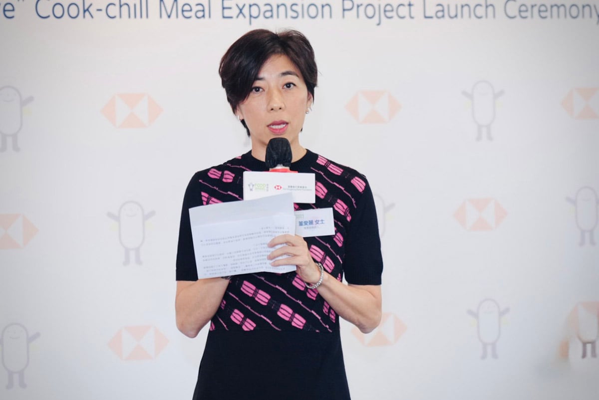 惜食堂創辦人董愛麗。(霄龍/大紀元)