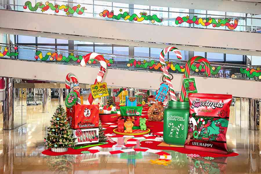 聖誕好去處｜勇闖太古城中心巨大化糖果樂園 暢玩四大互動打卡區