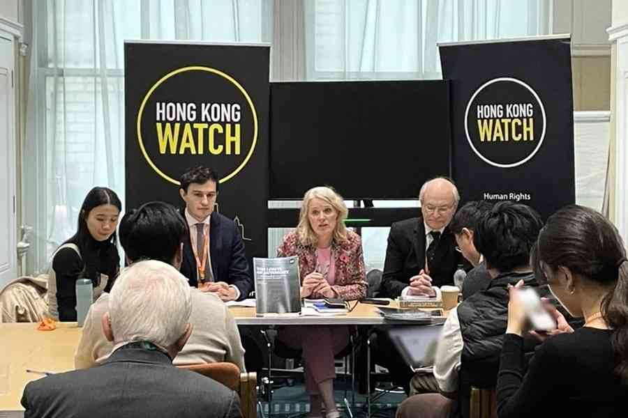 香港監察英國會發報告 籲勿誤信中國對港自治論述