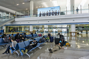 外國記者 被困北韓機場逾九小時