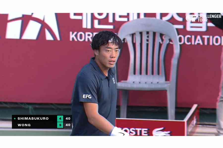 黃澤林首爾網球挑戰賽決賽 不敵日本島袋將奪亞