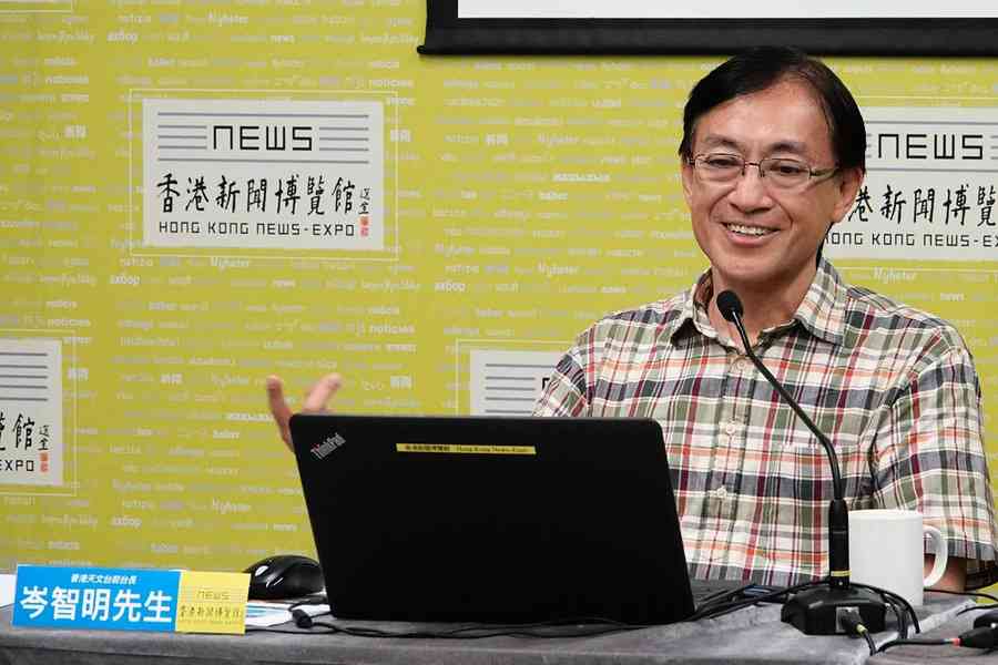 前天文台台長岑智明：極端天氣愈見頻繁 政府與市民應提早防範