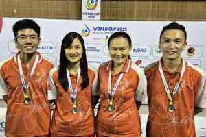 港隊奪草地滾球世界盃女子雙人賽金牌