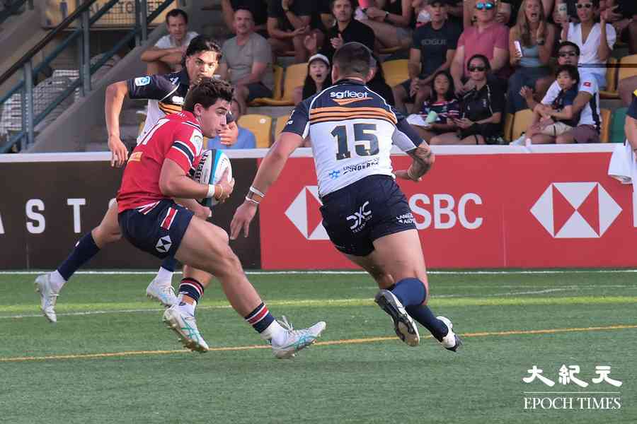十五人欖球 港隊不敵客隊ACT Brumbies