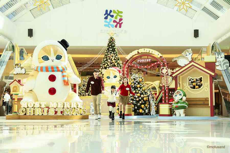 聖誕好去處｜全港首個mofusand 夢幻聖誕村登陸MOSTown 新港城中心