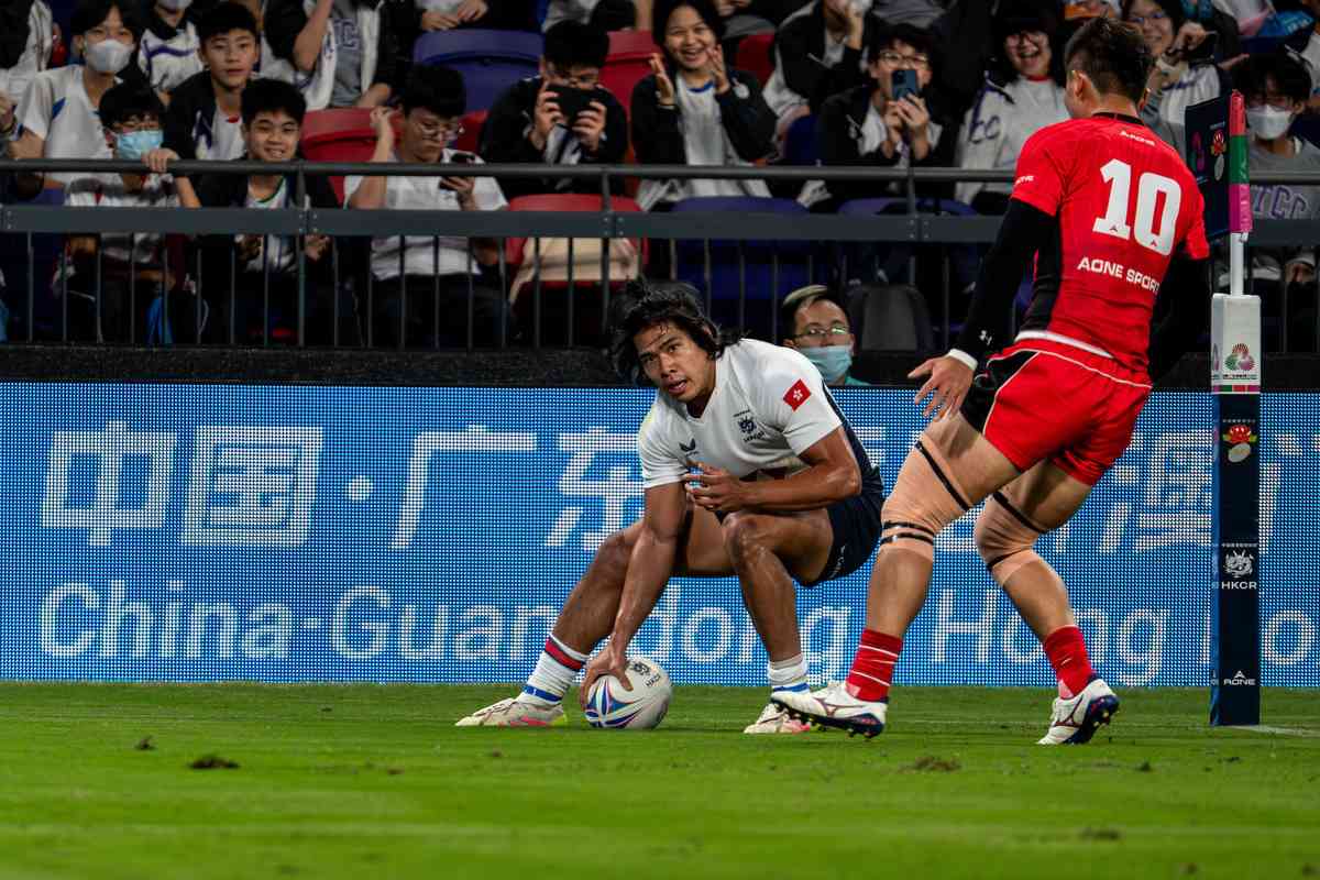 香港男子七人欖球隊日前在全運會4強賽勝出。（中國香港欖球總會提供）