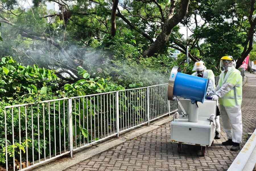 第2批白紋伊蚊誘蚊器指數公布 屯門西最高達8.3%