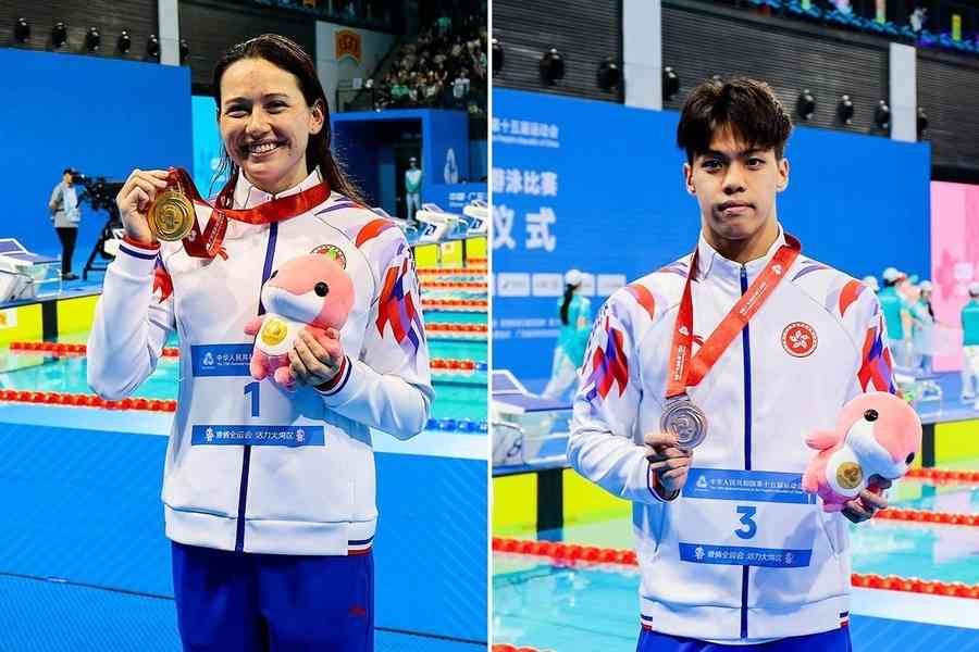 全運會｜港隊周六取得一金一銀三銅