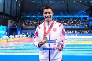 全運會｜何甄陶50自奪金 張家朗贏得銅牌 