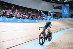 全運會｜李思穎女子場地單車全能賽奪金 今屆第三金