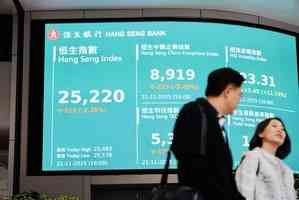 恒指下瀉615點、阿里插近5% 滙控傳重組交易業務