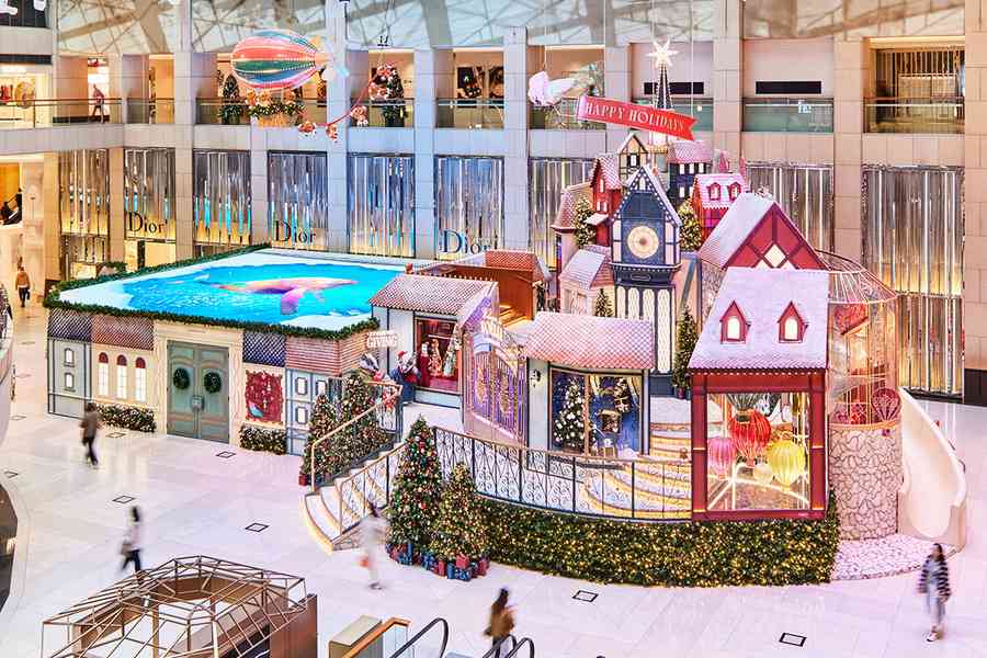 聖誕好去處｜置地廣塲設全港最大互動祈願湖