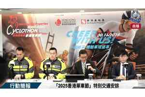 香港單車節逾6千人參與創歷屆新高  多區凌晨起封路