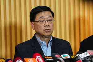 宏福苑5級火|李家超:政府分批巡查全港有棚架保護網樓宇