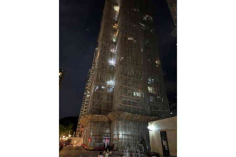 宏福苑5級火｜屯門怡樂花園暫停大維修工程