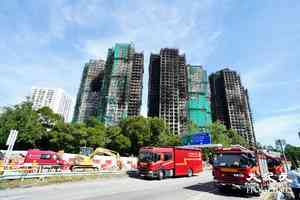 宏福苑5級火｜屋宇署勒令宏業等30工程項目停工 死者增至128人